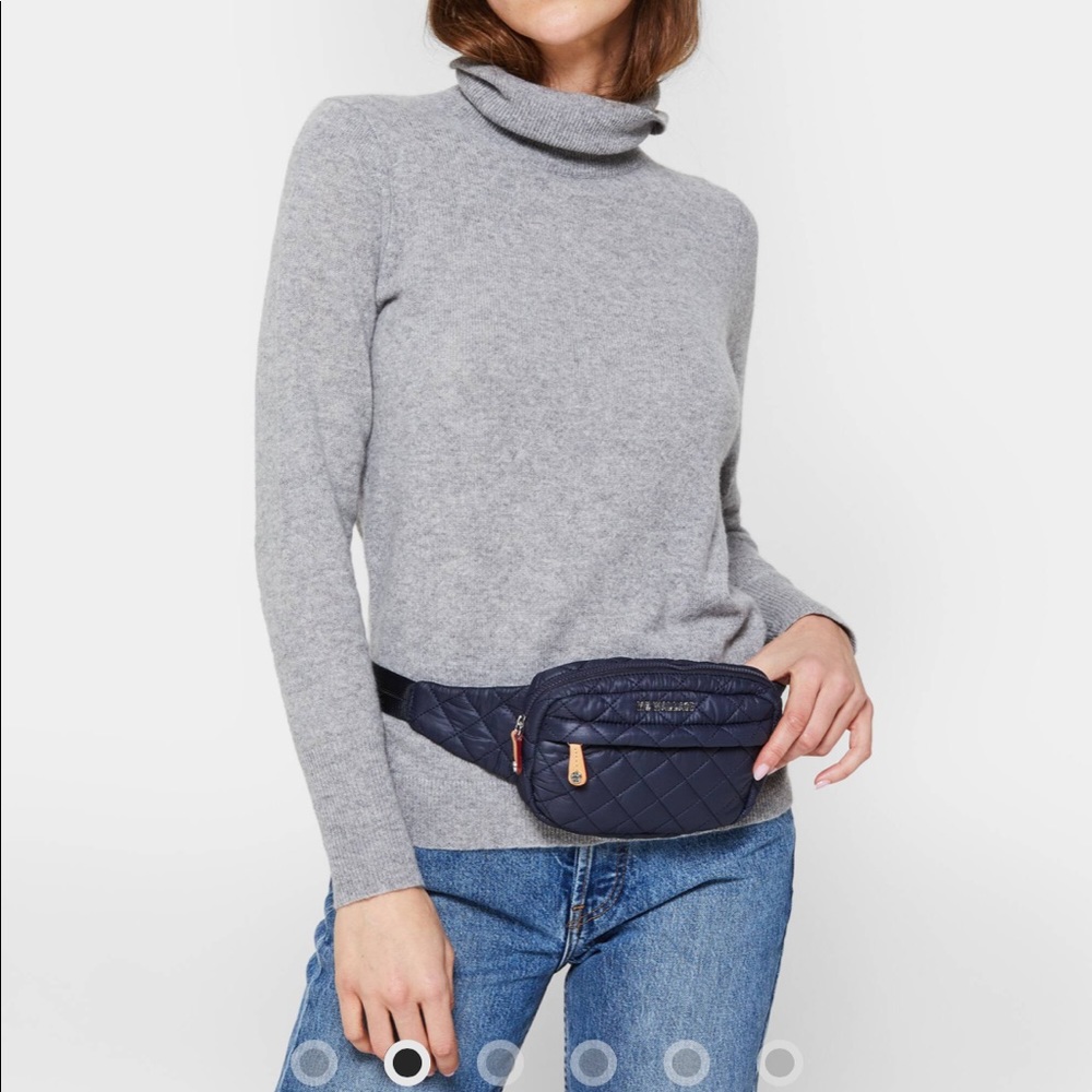 MZ Wallace Micro Belt bag in dawn (navy)